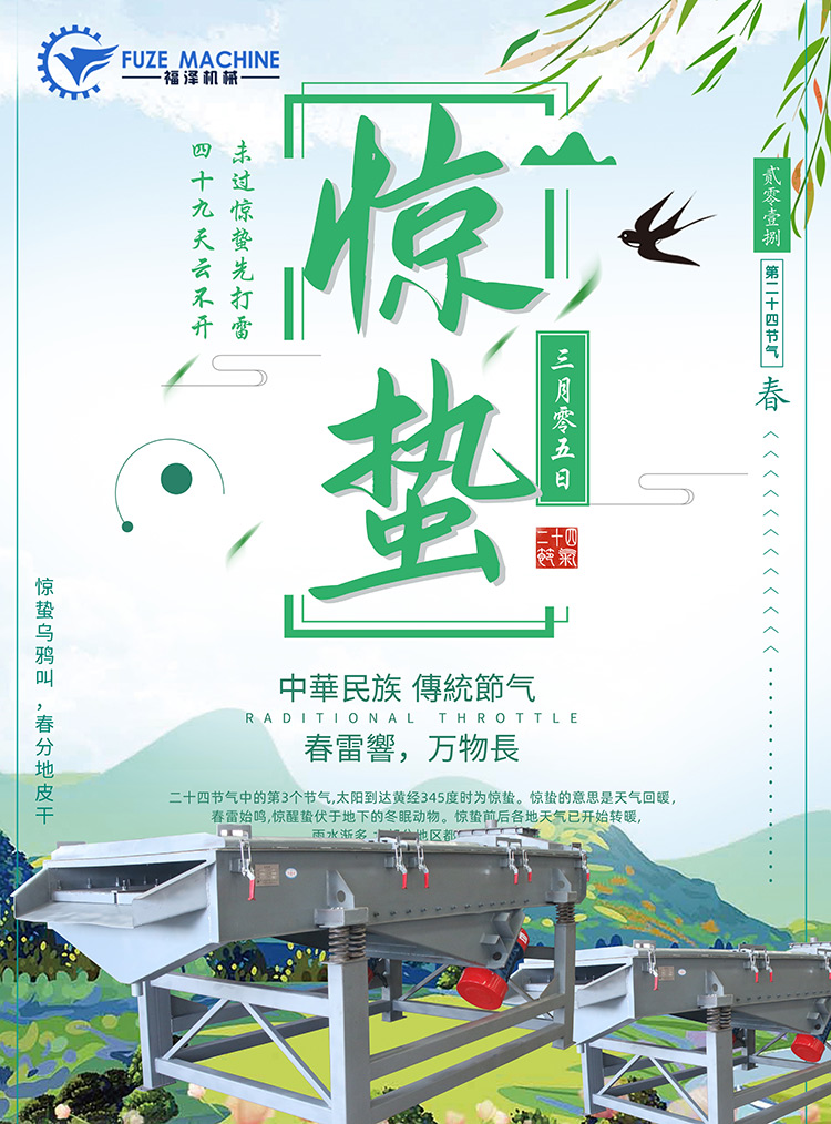 驚蟄到，暖和和